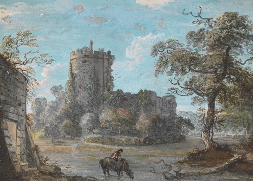 The Entrance to Chepstow Castle 1802
