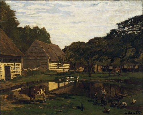 Farmyard in Normandy