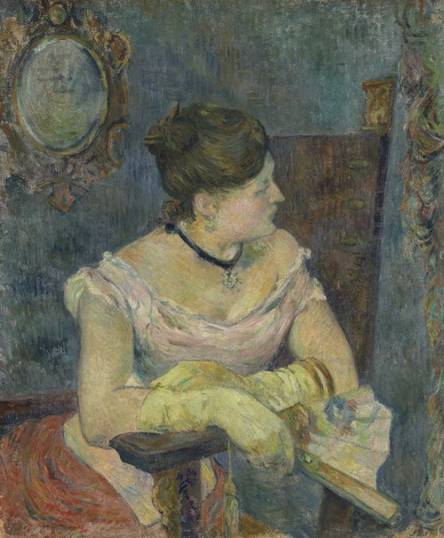Madame Mette Gauguin in Evening Dress