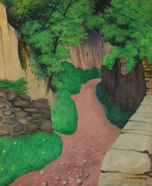 Path Between Walls, Avallon 1923