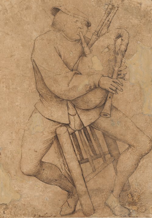 The Bagpipe Player