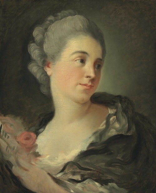 Portrait of a young woman, presumably Marie-Thérèse Colombe