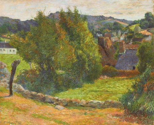 View of Sainte-Marguerite Mountain from the Presbytery