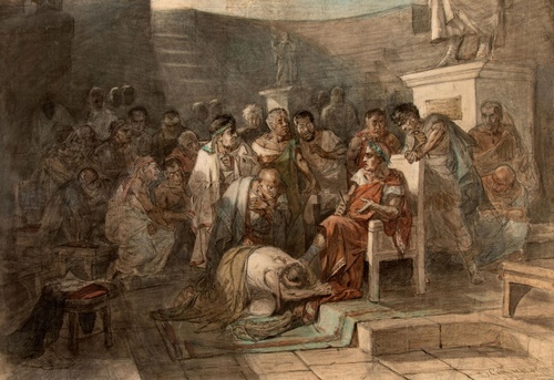 Julius Cæsars død