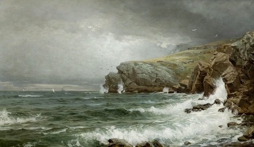 Θαλασσινός πίνακας - Ακτή του Μέιν, 1887
