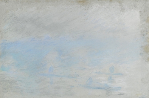 1904 Waterloo Bridge, brouillard
