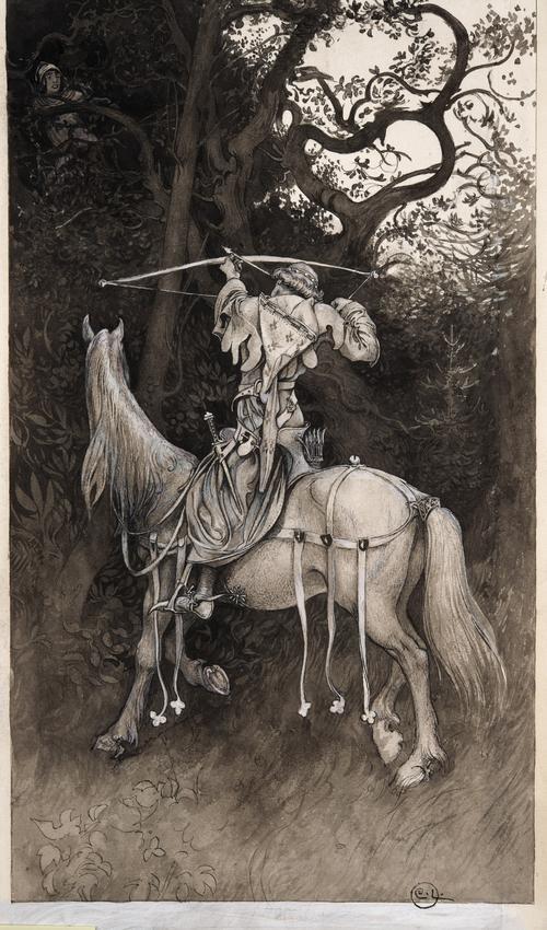 Illustration to Singoalla The Wind Is My Lover