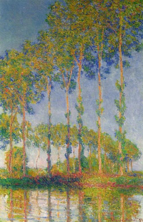 Poplars, Row in Autumn