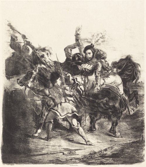 Weislingen Attacked by Goetz's Men