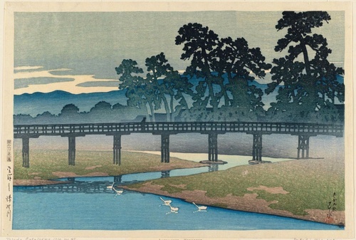 旅行札记Ⅰ（旅みやげ第一集）金泽 浅野川 1920