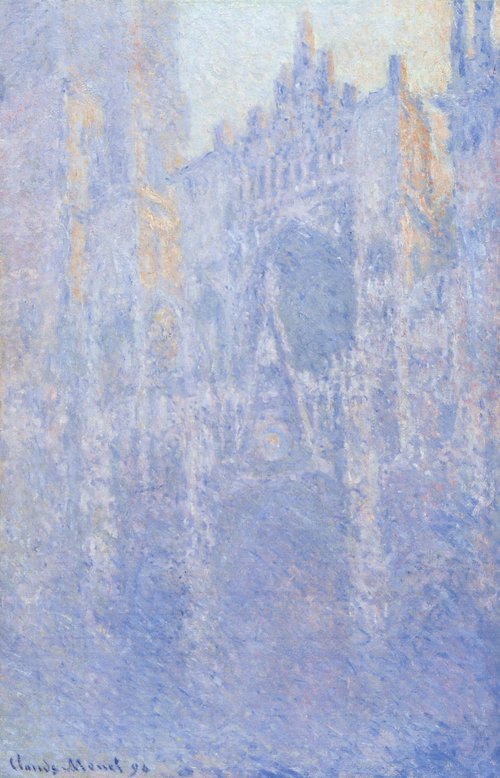 Rouen Cathedral. Facade (Morning effect)