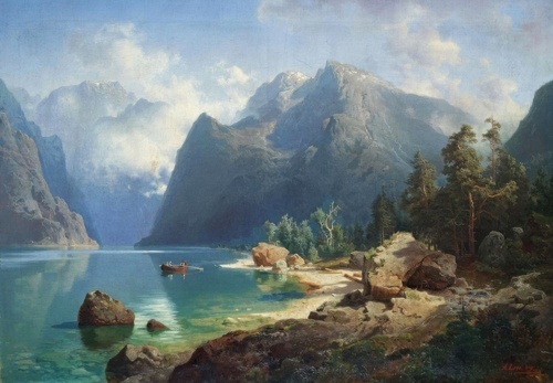 Peisaj de fiord norvegian