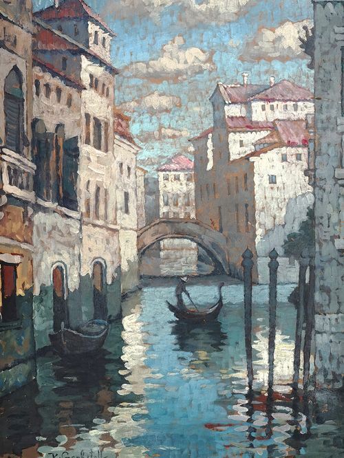 Italian City Landscape 1930