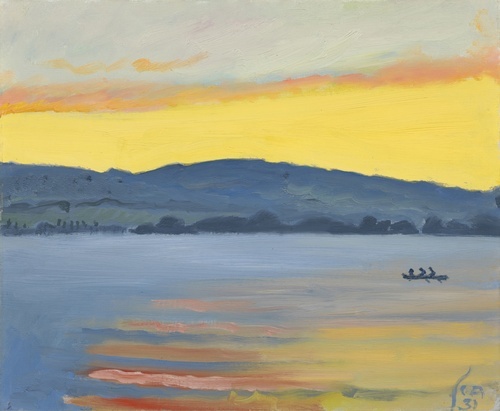 Thunersee in der Dämmerung
