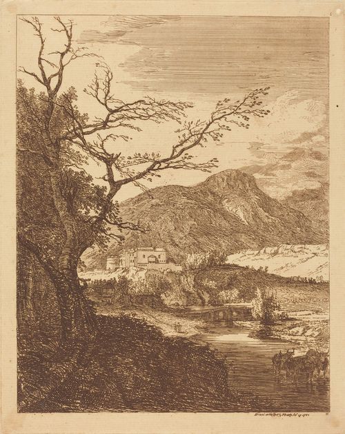 Capriccio with Edinburgh Castle and Arthur's Seat 1750
