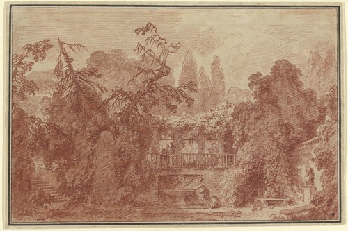 Teras dan Taman Villa Italia