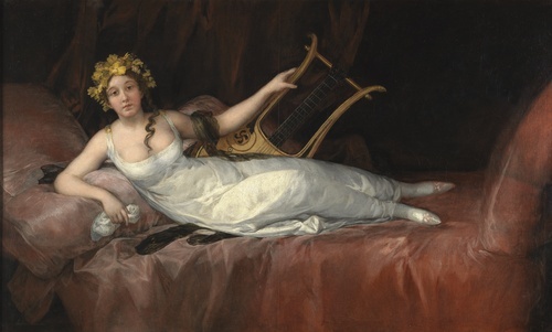 Portrait of Joaquina Téllez-Girón, Marquise of Santa Cruz