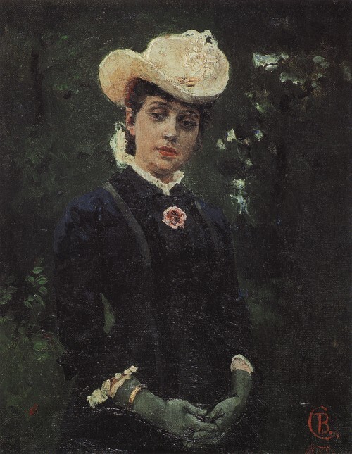Portrait of Elena Kornilievna Deryagina