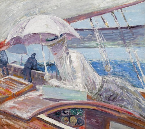 Madame Helleu sur le Bird