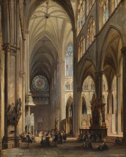 Cathedral Interior 1851