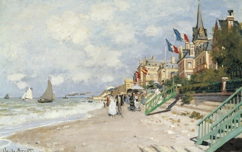 La spiaggia a Trouville