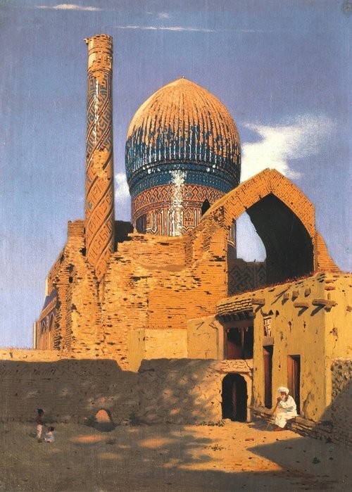 The Tomb of Emir Guri, Samarkand 1869
