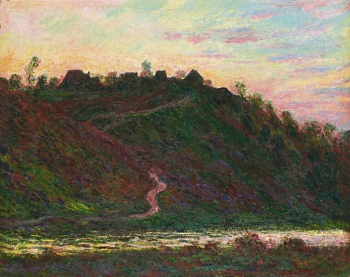Village de La Roche-Blond, effet du soir