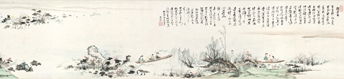 Lotus Gathering Scene