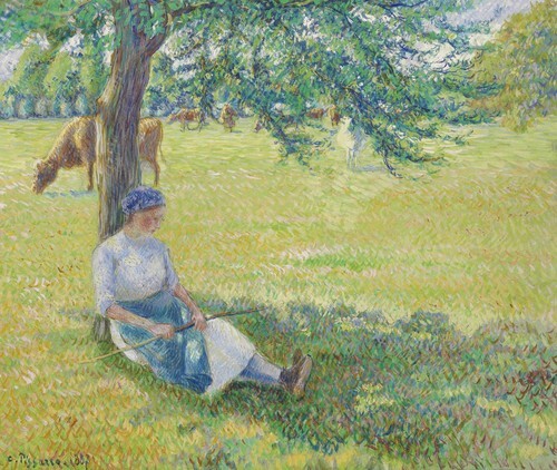 Cowherd at Eragny
