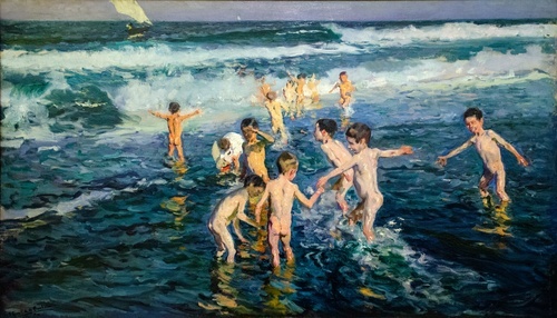 瓦伦西亚海滩流氓1899
