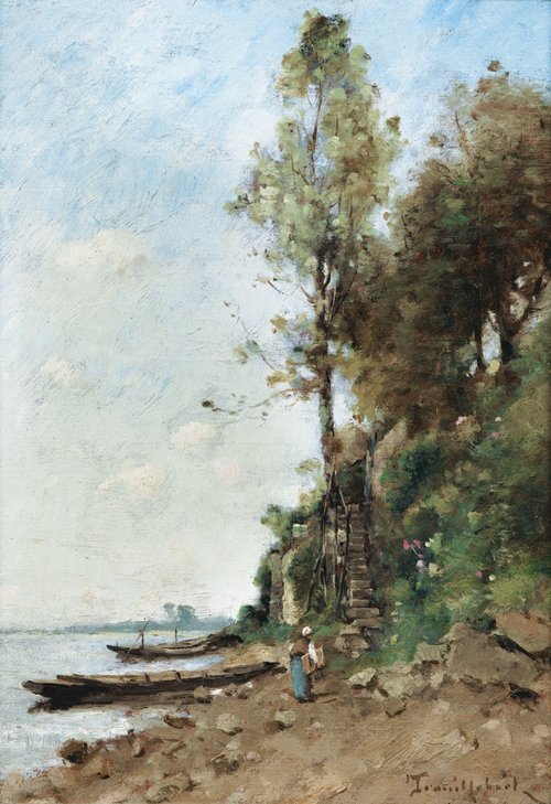 Peasant Woman by the River