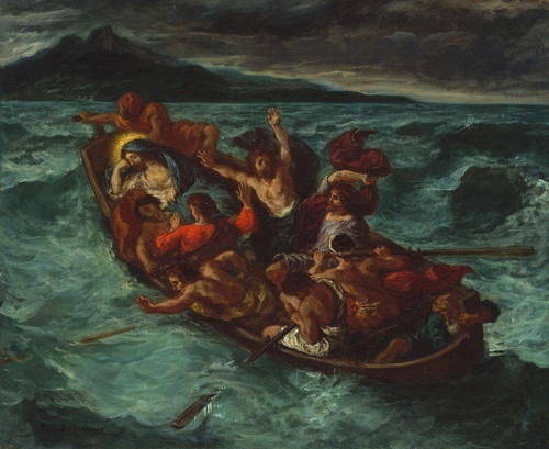 Christ Asleep during the Tempest