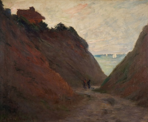The Sunken Road in the Cliff at Varangeville