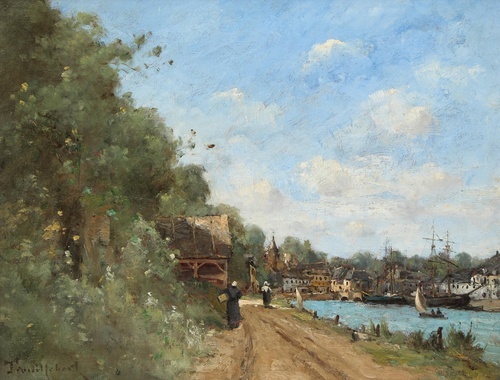The Port of Auray, Brittany