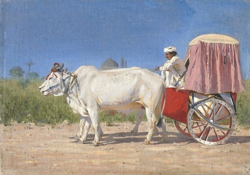 Cart in Delhi 1875