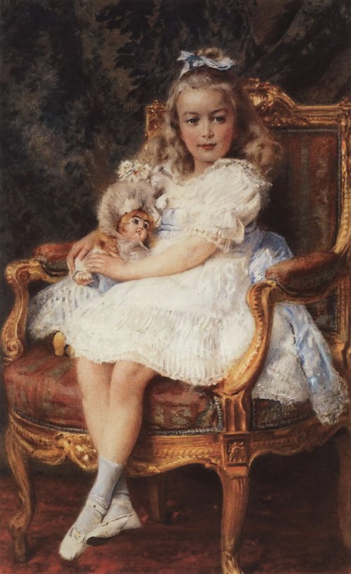 Portrait of Grand Princess Maria Nikolayevna