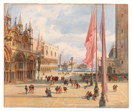 Marcus Square in Venice