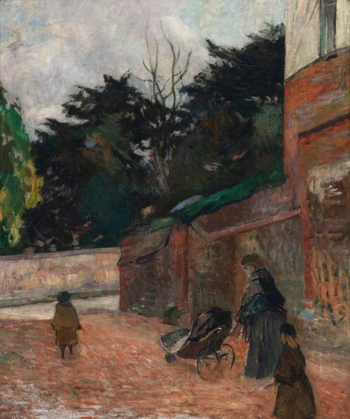Children in the Street, Rouen