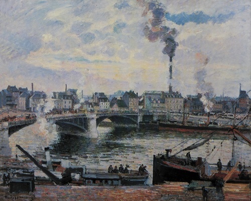 Le Grand-Pont, Rouen 1896
