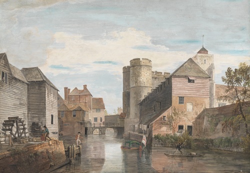 Η Πύλη Westgate, Κάντερμπερι 1783
