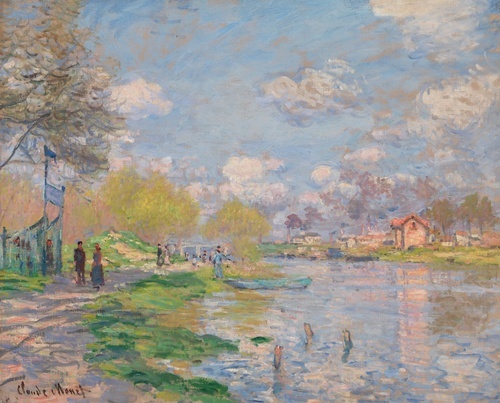Spring by the Seine