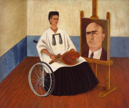 Self-Portrait with the Portrait of Doctor Farill