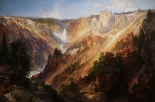 Lower Falls, Yellowstone Park