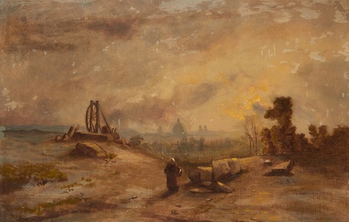 Vue prise de Chaillot, Paris 巴黎