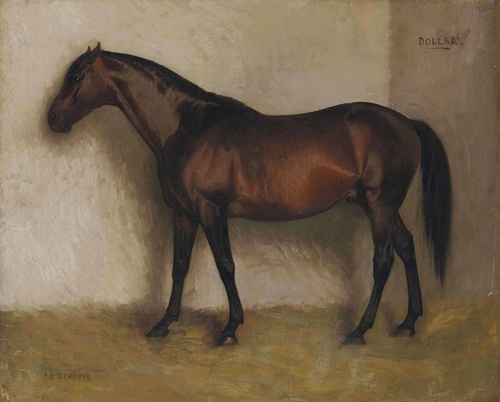 A Bay Hunter in Loose Box