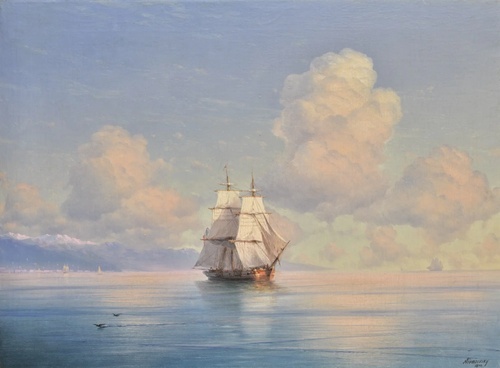 Ship off the Coast