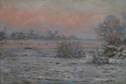 Soleil d'hiver à Lavacourt