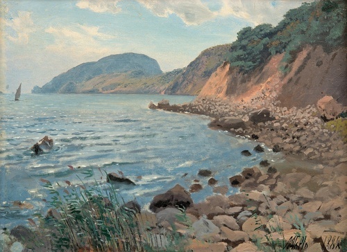 Seaside Summer Landscape