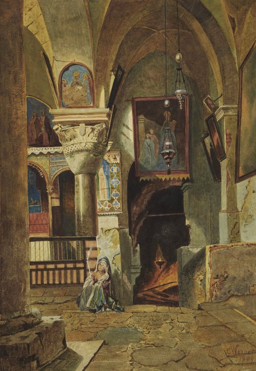 Interior of the Holy Sepulchre