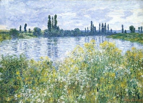 View of Vetheuil sur Seine